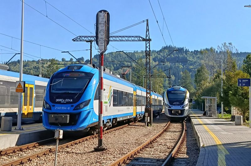 zdjęcie wyróżniające 372 kursy i 75 tys. km. Pociąg „Malinka” do Wisły ma już rok